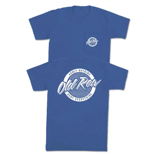 Old Row Tailgate Pocket Tee Blue