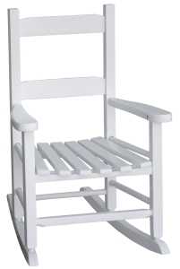 Orgill White Child's Rocker #7464936