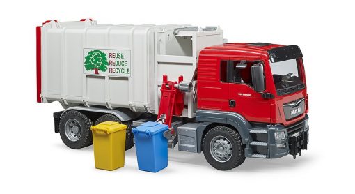 Bruder Man TGS Side Loading Garbage Truck #03761