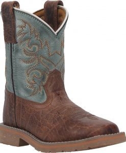 Dan Post Boys Lil' Bisbee Broad Square Toe Boots #DPC2918