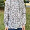 Burlebo Classic Deer Camo Youth Hoodie