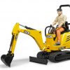 Bruder JCB Micro Excavator 8010 CTS W/Man #62002