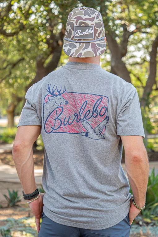 Burlebo Patch Logo Dark Gray S/S Shirt