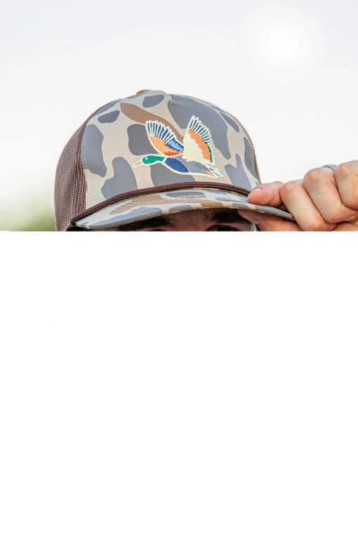 Burlebo Retro Camo Duck Cap