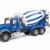 Bruder MACK Granite Cement Mixer #02814