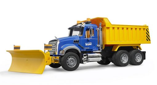 Bruder MACK Granite Dump Truck W/Plow #02825