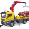 Bruder MAN TGS Tow Truck W/Roadster #03750