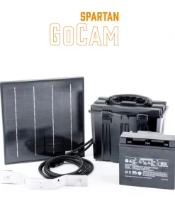 Spartan GoCam Kit - GoCam Battery Box Battery Solar Panel Kit