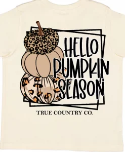 True Country Hello Pumpkin Season Kid's T-Shirt