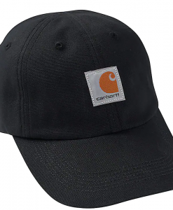 Carhartt Kids' Signature Canvas Cap - Black #CB8900