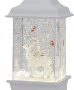 Ganz LED Light Up Shimmer Deer with Woodland Animals Lantern #MX184745