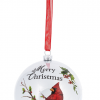 Ganz Ornament - Merry Christmas #EX22316