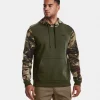 UA Men's Rival Fleece Blocked Hoodie