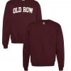 Old Row Crewneck Sweatshirt Maroon #WROW-2154