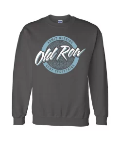 Old Row Circle Logo Crewneck Sweatshirt (Charcoal) #WROW-2291