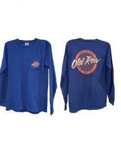 Old Row Circle Logo Pocket Tee Long Sleeve #WROW-2584