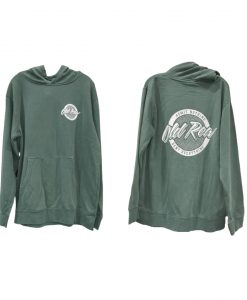 Old Row Circle Logo Pigment Dyed Premium Hoodie Green #WROW-2592