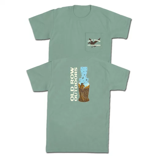 Old Row Outdoors Duck Call Pocket Tee #WROW-2526