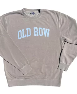 Old Row Pigment Dyed Premium Crewneck Cement #WROW-2561