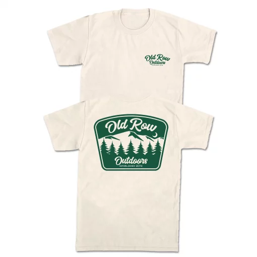 Old Row Outdoors Park Sign Tee #WROW-2587