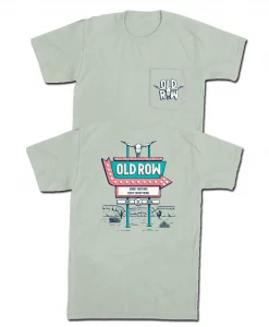 Old Row Outdoors Road Sign Pocket Tee #WROW-2590