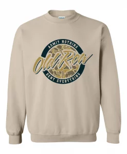 Old Row Outdoors Camo Circle Crewneck Sweatshirt #WROW-2593