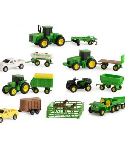 Tomy John Deere 20 Piece Farm Toy Set