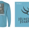 Hunt to Harvest Long Sleeve Old Timer Marine Blue