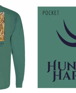 Hunt to Harvest Long Sleeve Pheasant Point Green