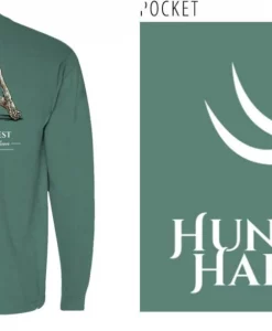 Hunt to Harvest Long Sleeve Shed Tee Green