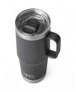 Yeti Rambler 20 oz. Travel Mug W/ Stronghold Lid - Charcoal #21071501169