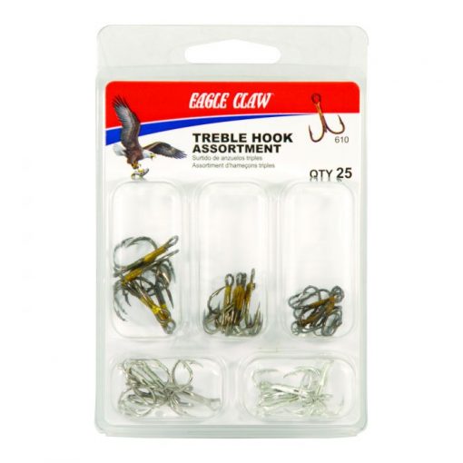 Eagle Claw Treble Hook Assortment #610H