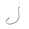 Eagle Claw Kahle Snelled Hooks - Bronze - Size 2 #147H-2