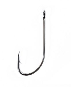 Eagle Claw Plain Shank Offset Hook Size 1/0 #085AH-1/0