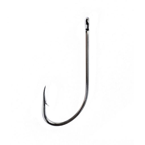 Eagle Claw Plain Shank Offset Hook Size 1/0 #085AH-1/0