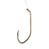 Eagle Claw Pro-V Bend Snelled Baitholder Hook Size 4 #138H-4