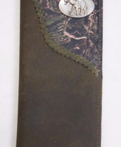 Zep-Pro Alabama Elephant Fence Row Camo Roper Wallet #ELEP-IWT4-FNC