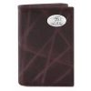 Zep-Pro Alabama Trifold Wrinkle Leather Wallet #UAL-IWT2-WRNK