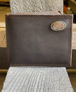 Zep-Pro Cotton Crazy Horse Genuine Leather Bifold Wallet #IWT1-COTTON-CR