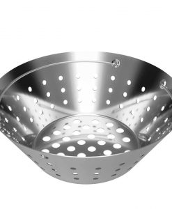 big green egg stainless steel fire bowl lg