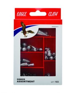 Eagle Claw Sinker Assortment 103PC #SNKRASST1