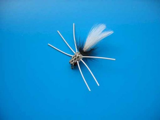 Betts Trim Gim Fly Lure White/Black - Size 10 #909-10-1