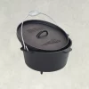 Bayou Classic 8QT Camp Dutch Oven With Feet #7360