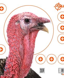 Allen EZ Aim Four Color Turkey Patterning Paper Target #15322