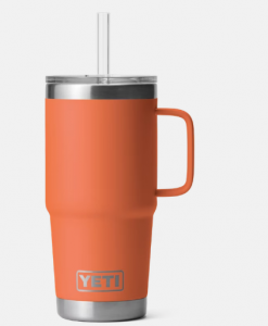 Yeti Rambler 25 Oz. Mug W/ Straw Lid - High Desert Clay #21071501890