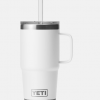 Yeti Rambler 25 Oz. Straw Mug - White #21071501801