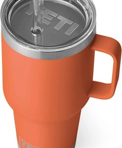 Yeti Rambler 35 Oz. Mug W/ Straw Lid - High Desert Clay #21071501891