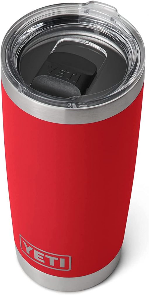 Yeti Rambler 20 oz. Tumbler W/ Magslider Lid - Rescue Red #21071501390