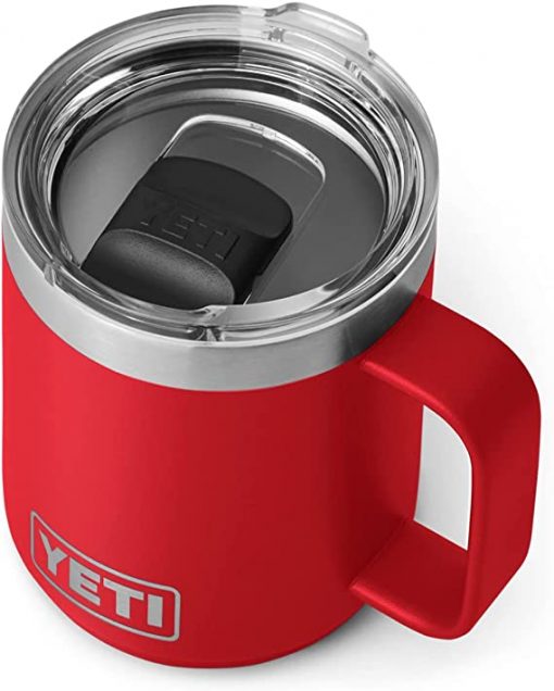 Yeti Rambler 10 oz. Mug W/ Magslider Lid - Rescue Red #21071501385