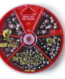 Eagle Claw Tackle 7 Split-Shot Sinkers #756013